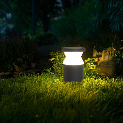 Modern Waterproof Cylinder Outdoor LED Lawn Pathway Lights - Flyachilles