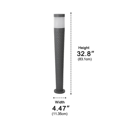 Modern Waterproof Cylinder Outdoor LED Lawn Pillar Lights - Flyachilles