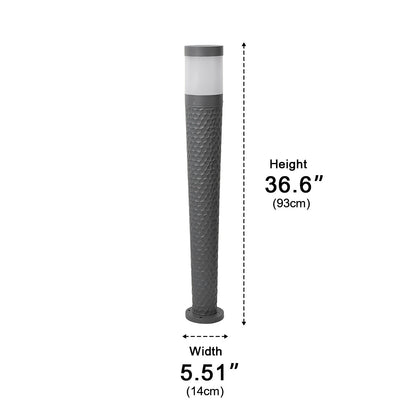 Modern Waterproof Cylinder Outdoor LED Lawn Pillar Lights - Flyachilles