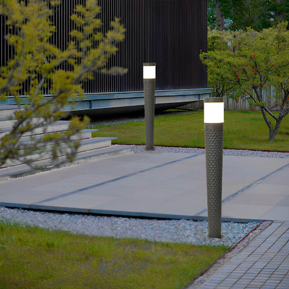 Modern Waterproof Cylinder Outdoor LED Lawn Pillar Lights - Flyachilles