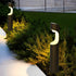 Modern Waterproof Geometric Outdoor LED Landscape Path Lights - Flyachilles