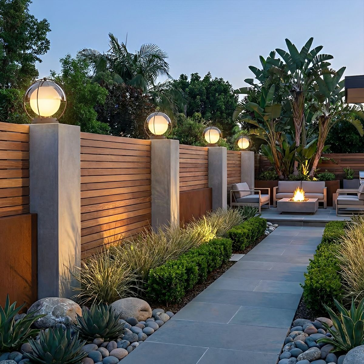 Modern Waterproof Globe Planet LED Outdoor Post Lights - Flyachilles