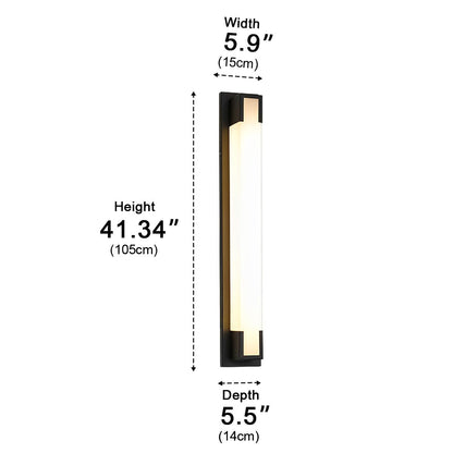 Modern Waterproof Linear Strip LED Outdoor Wall Lights - Flyachilles