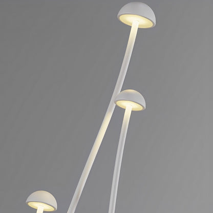 Modern Waterproof Minimalist Mushroom Stainless Steel LED Outdoor Landscape Lights - Flyachilles
