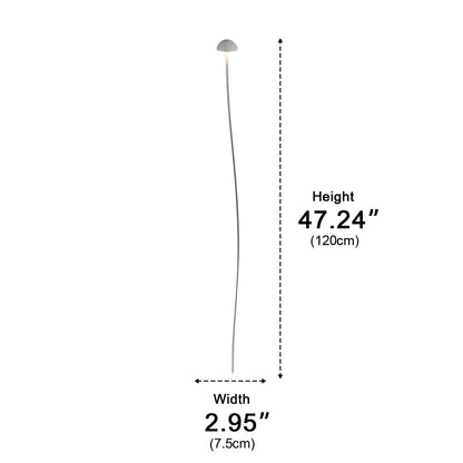 Modern Waterproof Minimalist Mushroom Stainless Steel LED Outdoor Landscape Lights - Flyachilles