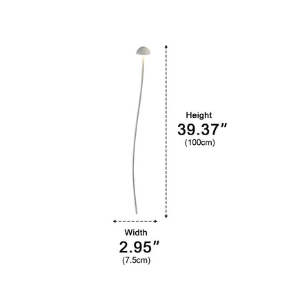 Modern Waterproof Minimalist Mushroom Stainless Steel LED Outdoor Landscape Lights - Flyachilles