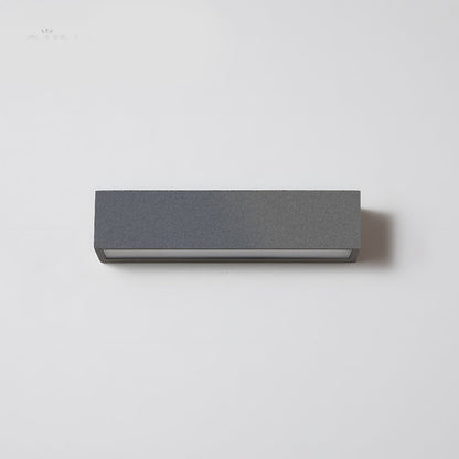 Modern Waterproof Outdoor Cement Rectangular Up&amp;Down LED Porch Lights - Flyachilles