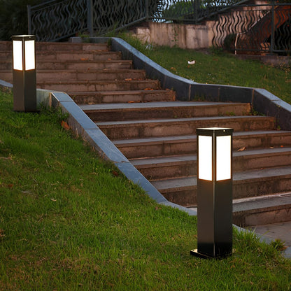 Modern Waterproof Rectangular Outdoor LED Landscape Path Lights - Flyachilles