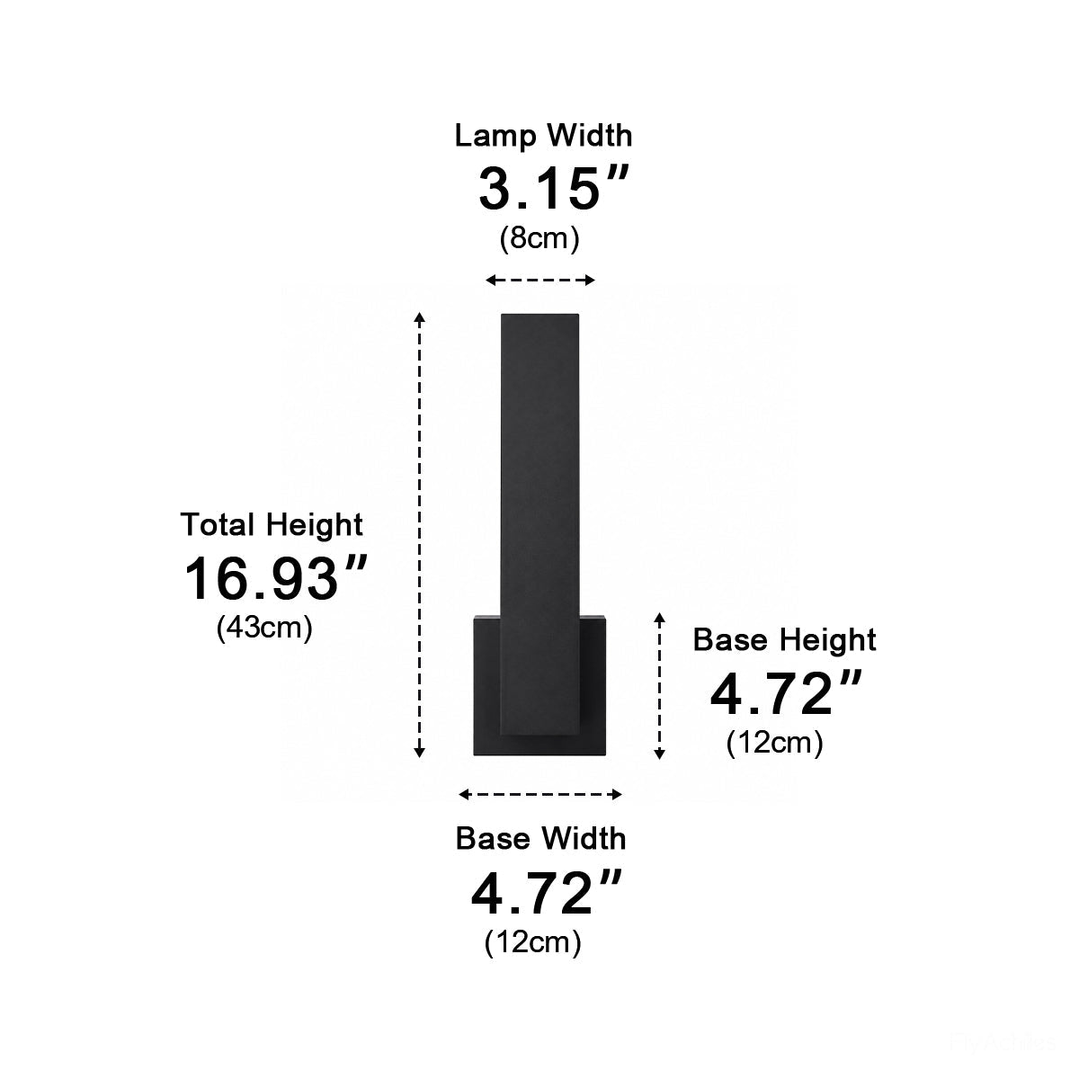 Modern Waterproof RGB LED Outdoor Wall Light Smart Dimmable - Flyachilles