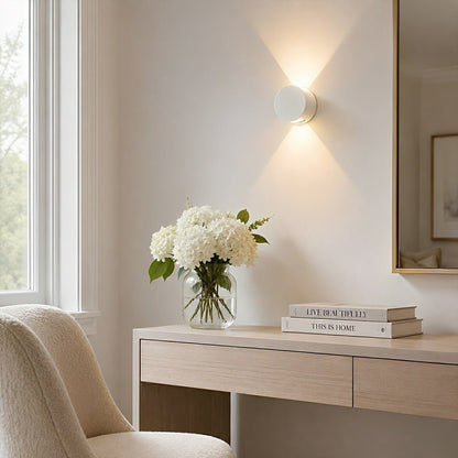 Modern Waterproof Round Up and Down Lights LED Wall Lights - Flyachilles
