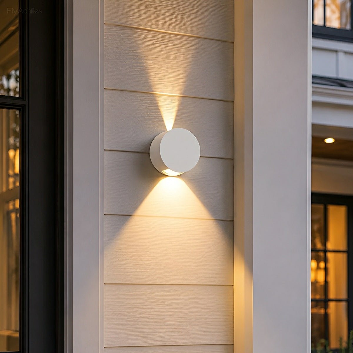 Modern Waterproof Round Up and Down Lights LED Wall Lights - Flyachilles