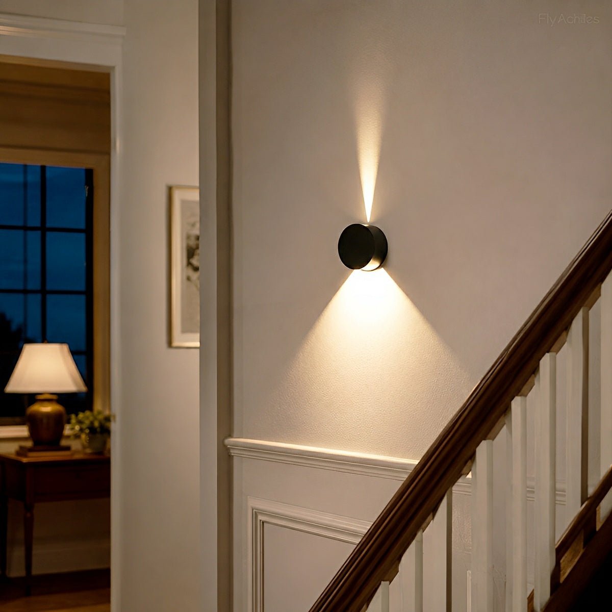 Modern Waterproof Round Up and Down Lights LED Wall Lights - Flyachilles