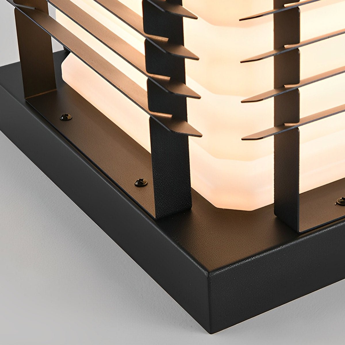 Modern Waterproof Solar Square Fence LED Outdoor Post Lights - Flyachilles