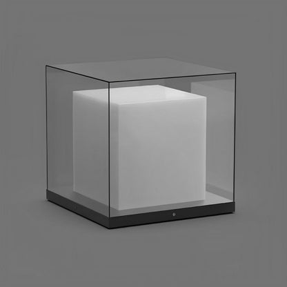 Modern Waterproof Solar Square LED Outdoor Post Lights - Flyachilles