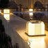 Modern Waterproof Solar Square Steel LED Outdoor Post Lights - Flyachilles