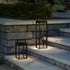 Modern Waterproof Solar&Rechargeable Rectangular LED Outdoor Floor Lamp - Flyachilles