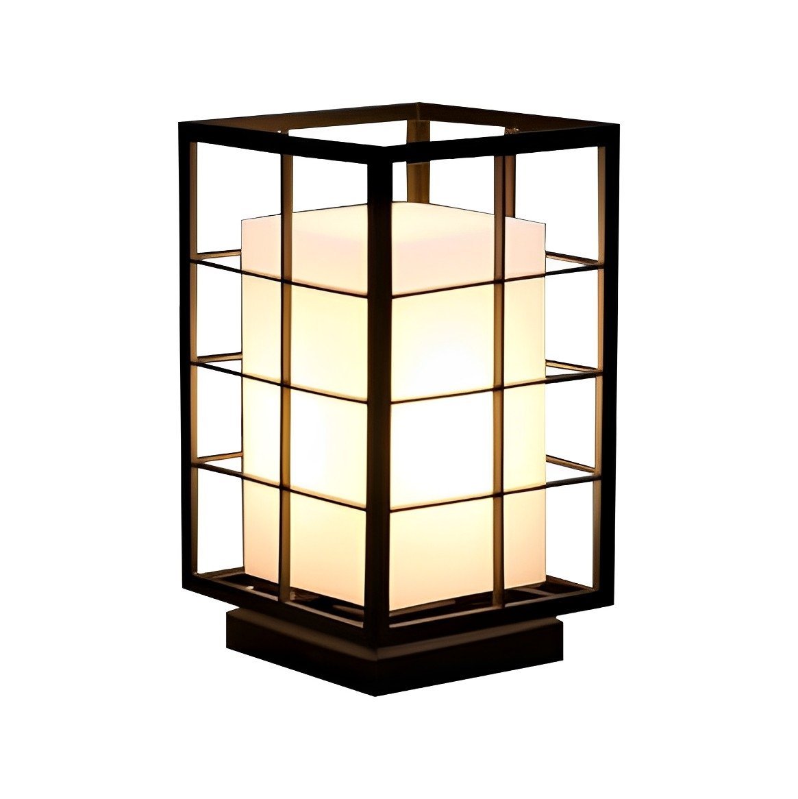 Modern Waterproof Square Lantern LED Outdoor Landscape Lawn Lighting - Flyachilles