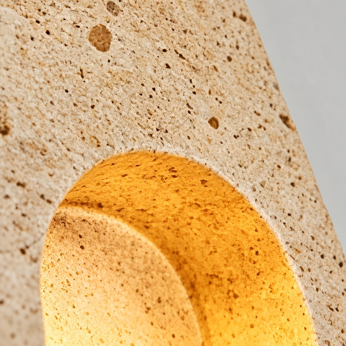Modern Waterproof Travertine LED Outdoor Wall Light - Flyachilles