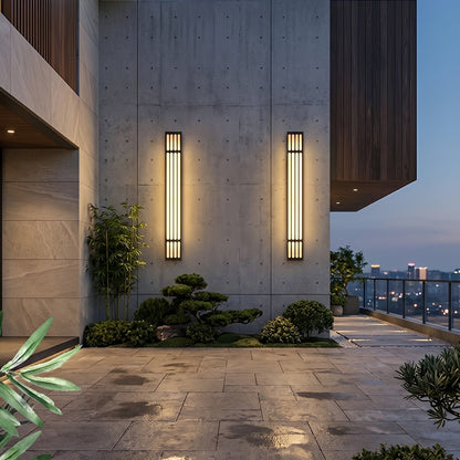 Modern Waterproof Vertical Outdoor LED Wall Sconce - Flyachilles