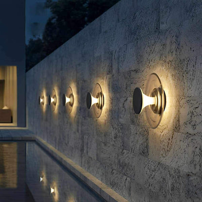 Modern Waterproof Water Floating Solar Fountain LED Outdoor Post Lights - Flyachilles