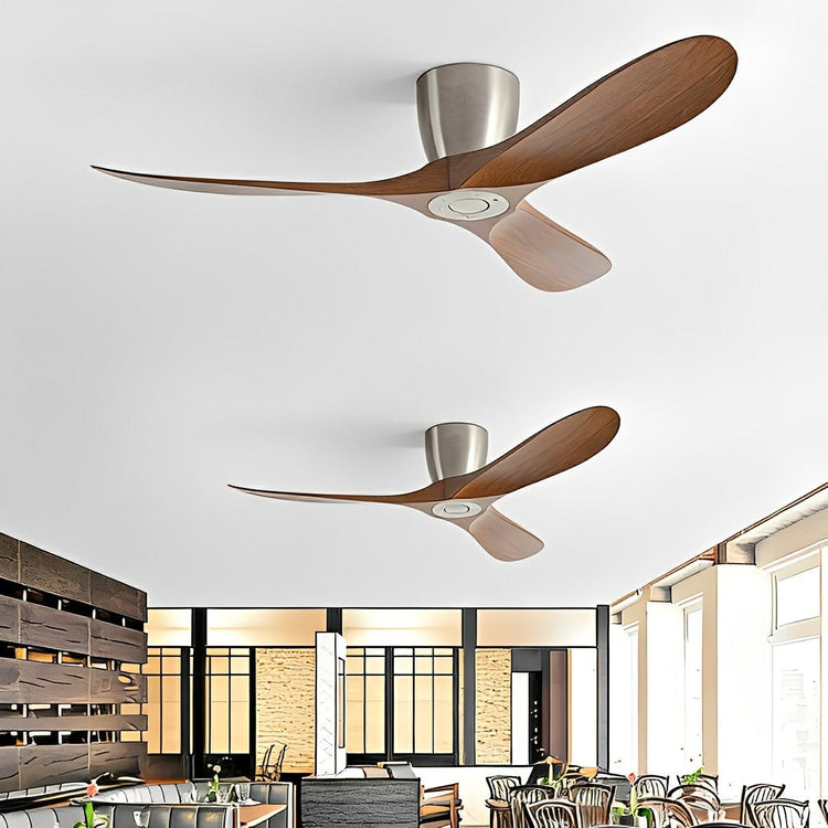 Modern Wing - inspired Blade DC Motor Reverse Ceiling Fan - Flyachilles