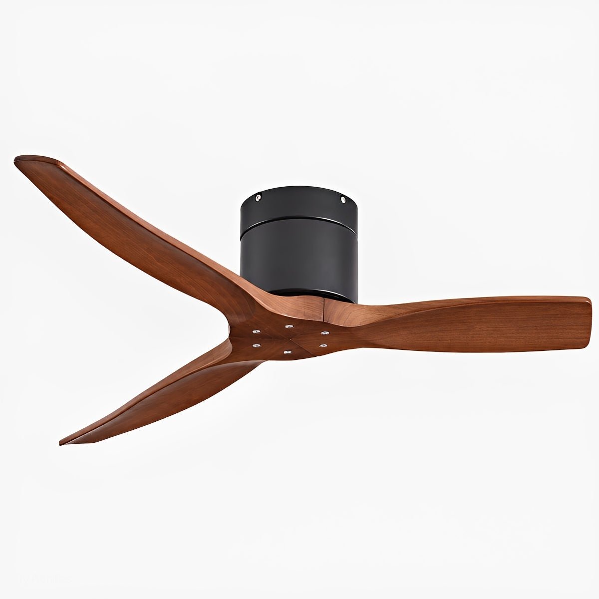 Modern Wing-inspired Wood 3-Blade DC Motor Reverse Ceiling Fan - Flyachilles