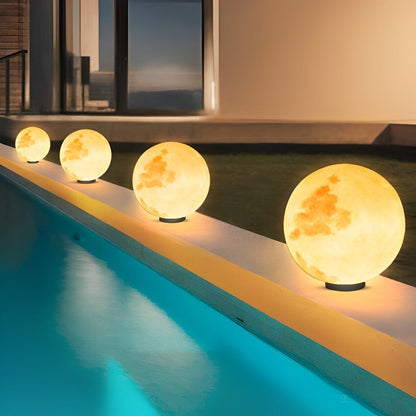 Moon Waterproof LED Modern Solar Fence Post Caps Lights - Flyachilles