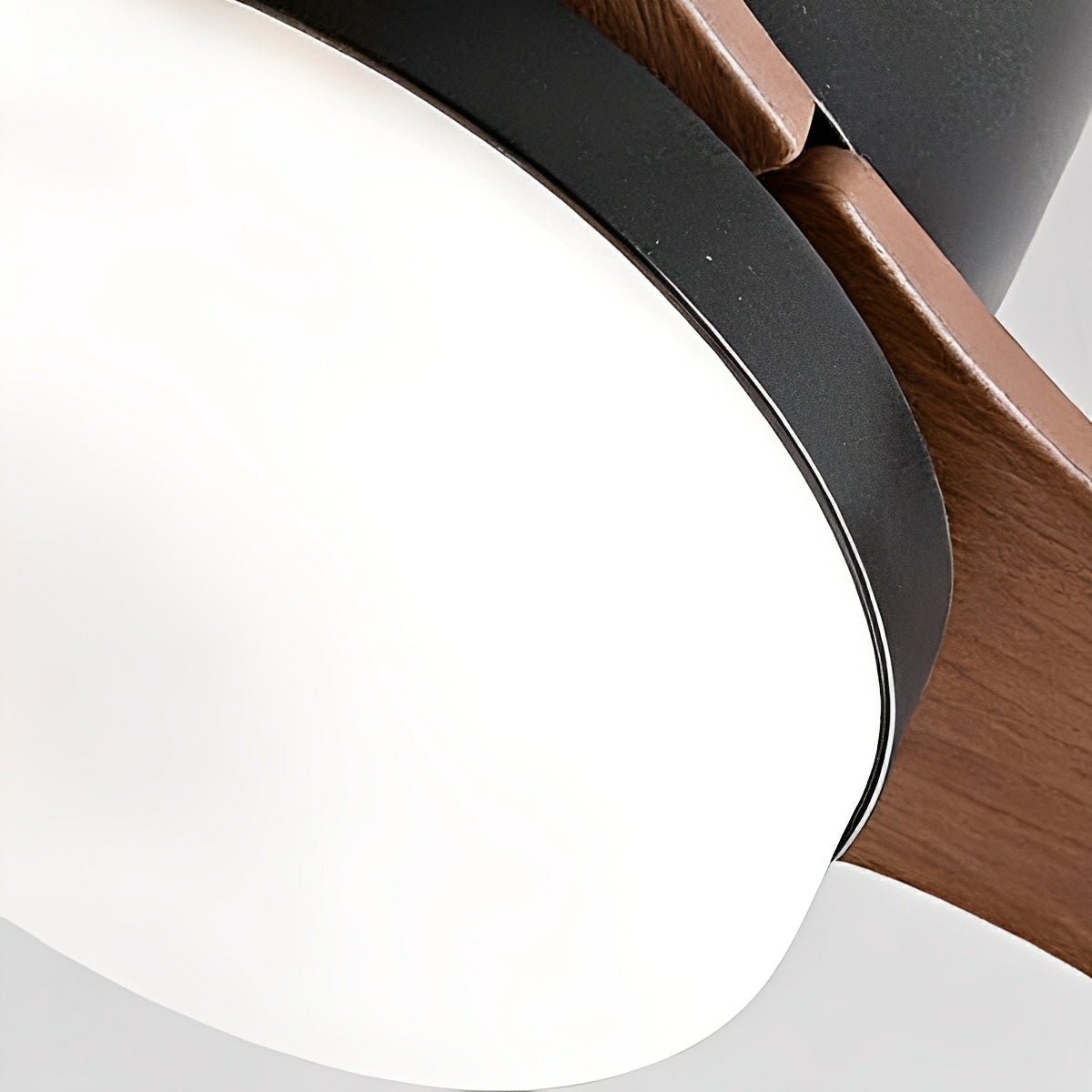 Nordic Modern Minimalist DC Motor Reverse LED Ceiling Fan Light - Flyachilles