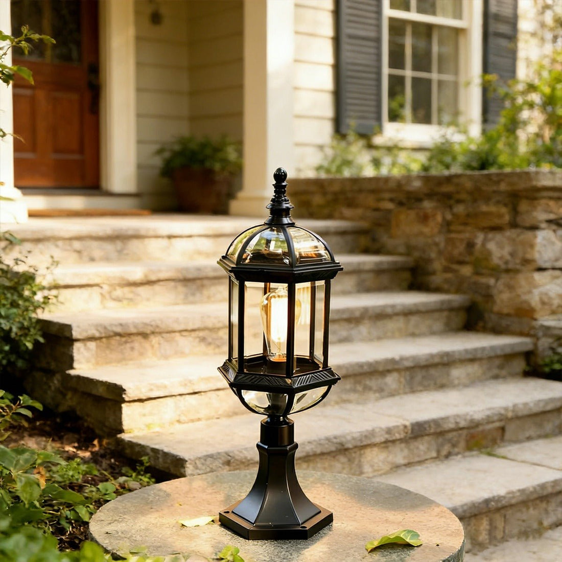 Nordic Vintage Waterproof LED Outdoor Post Lights - Flyachilles