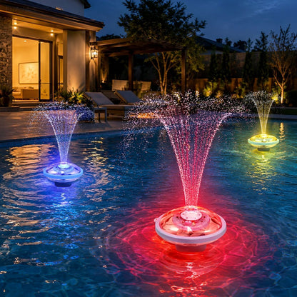 Outdoor RGB Floating Fountain Pool Light - Flyachilles