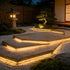 Outdoor Waterproof Flexible Rececessed Linear LED Strip Lights Stair Light DC24V - Flyachilles