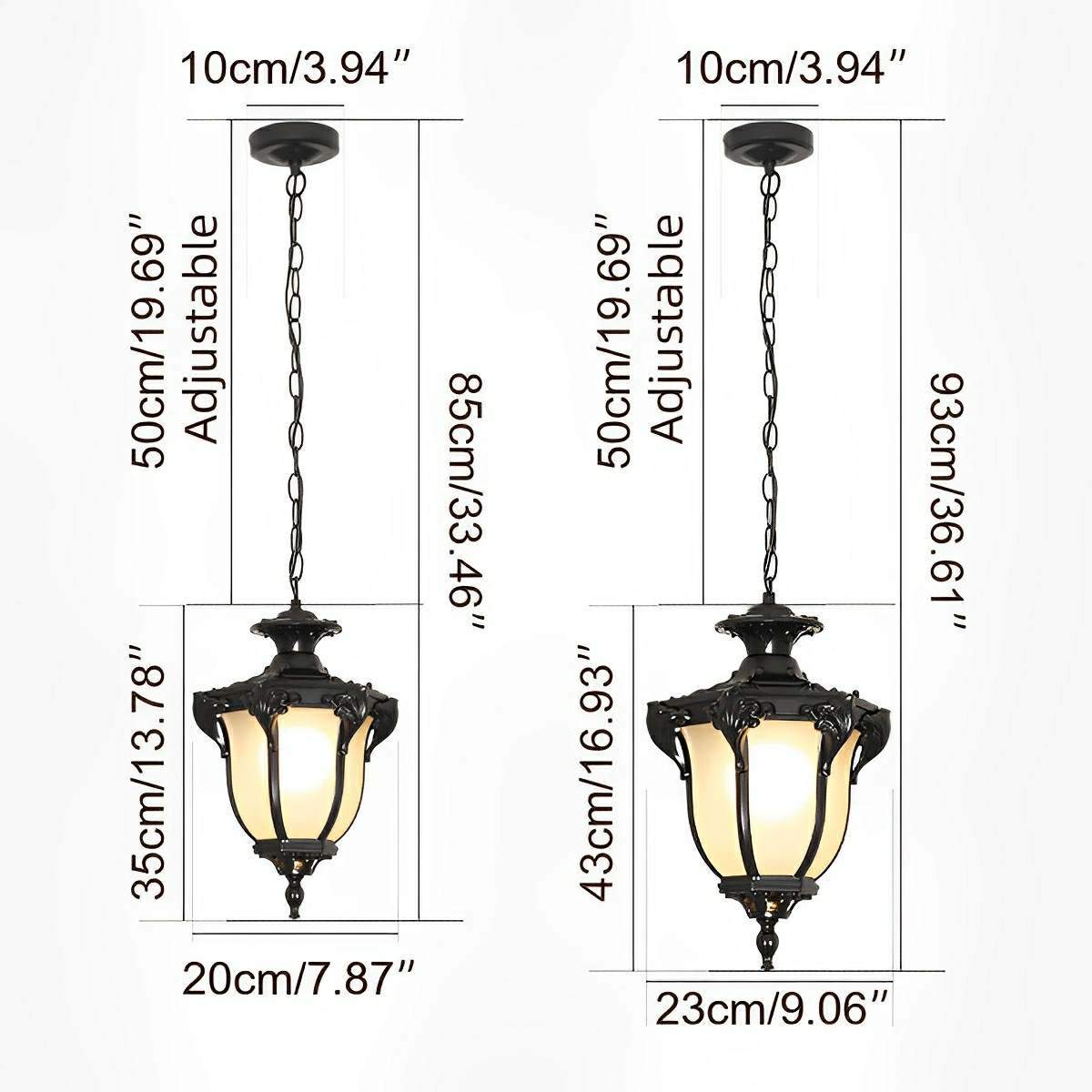 Outdoor Waterproof LED Ceiling Pendant Lights - Flyachilles