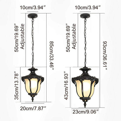 Outdoor Waterproof LED Ceiling Pendant Lights - Flyachilles