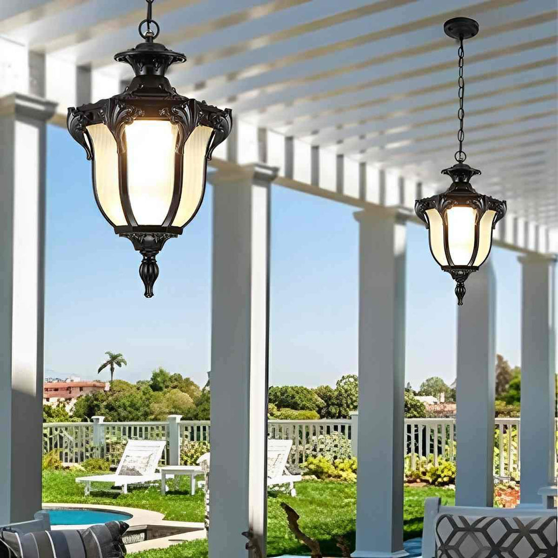 Outdoor Waterproof LED Ceiling Pendant Lights - Flyachilles
