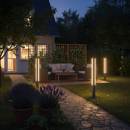 Outdoor Waterproof Pathway Post Bollard Light - Flyachilles