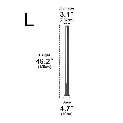 Outdoor Waterproof Post Aluminum Metal Bollard Light - Flyachilles
