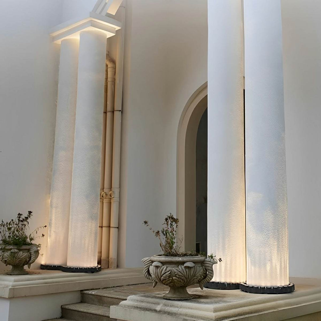 Outdoor Waterproof Ring Round LED Column Treet Light Spot Lights - Flyachilles