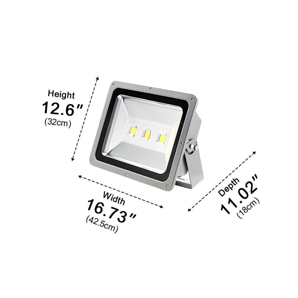Outdoor Waterproof Super Bright Industrial LED Wall Floodlight - Flyachilles