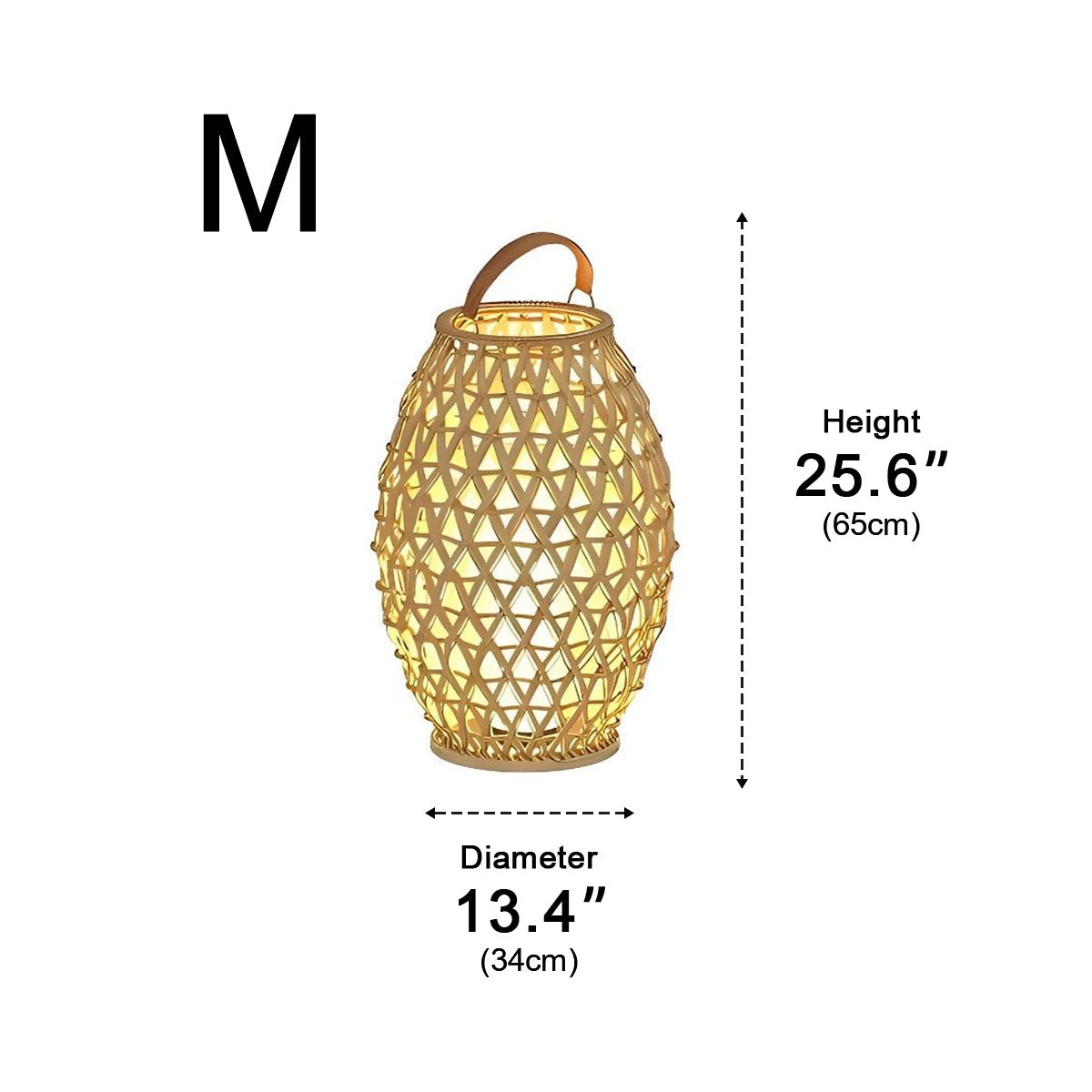 Portable Lanterns Shape Light Waterproof LED Modern Lawn Lamp - Flyachilles