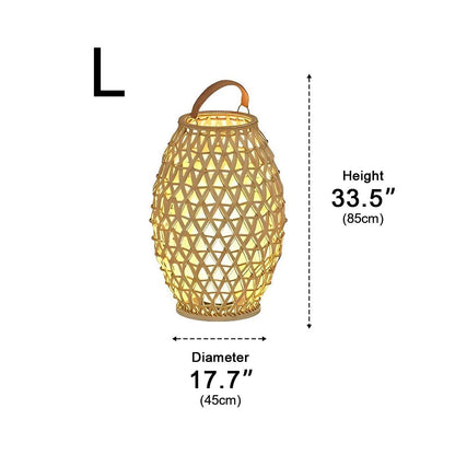 Portable Lanterns Shape Light Waterproof LED Modern Lawn Lamp - Flyachilles