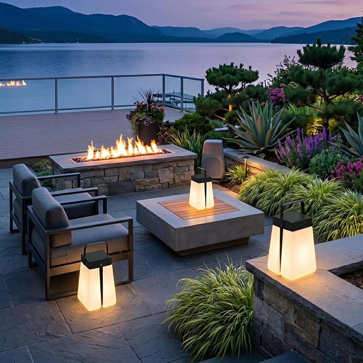 Portable Outdoor Waterproof Garden Light LED Landscape Decorative Lighting - Flyachilles