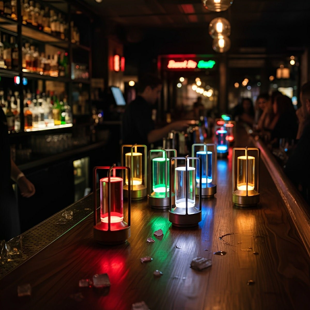 Portable RGB Table Lamp Touch Dimming Night Lights - Flyachilles