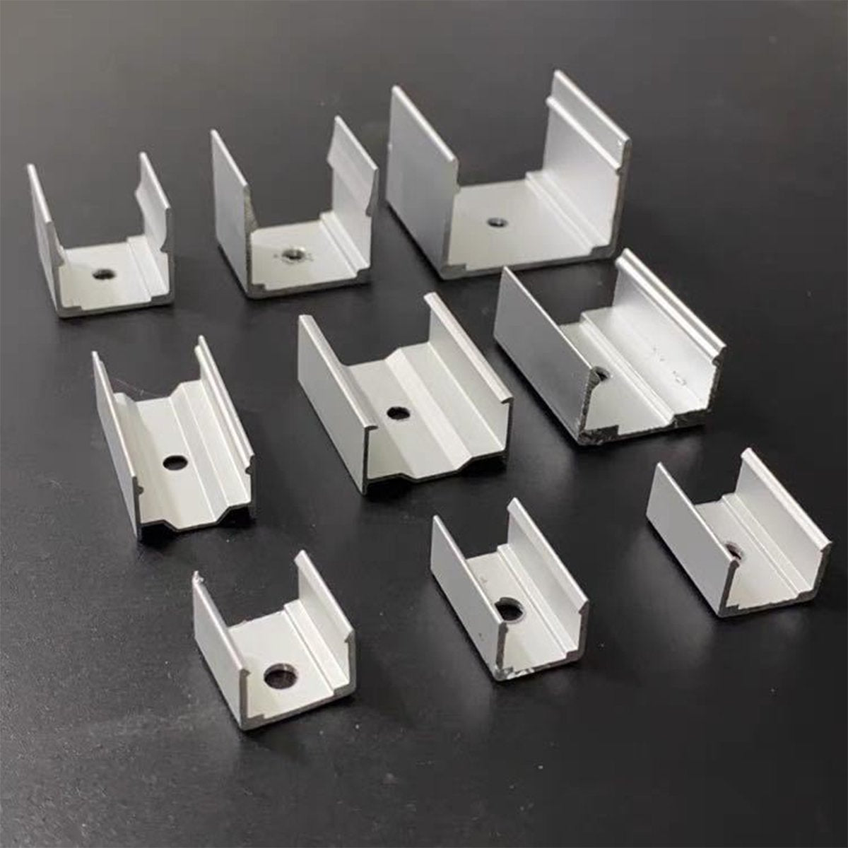 Recessed LED Flexible Linear Light Mounting Fixing Accessories - Flyachilles