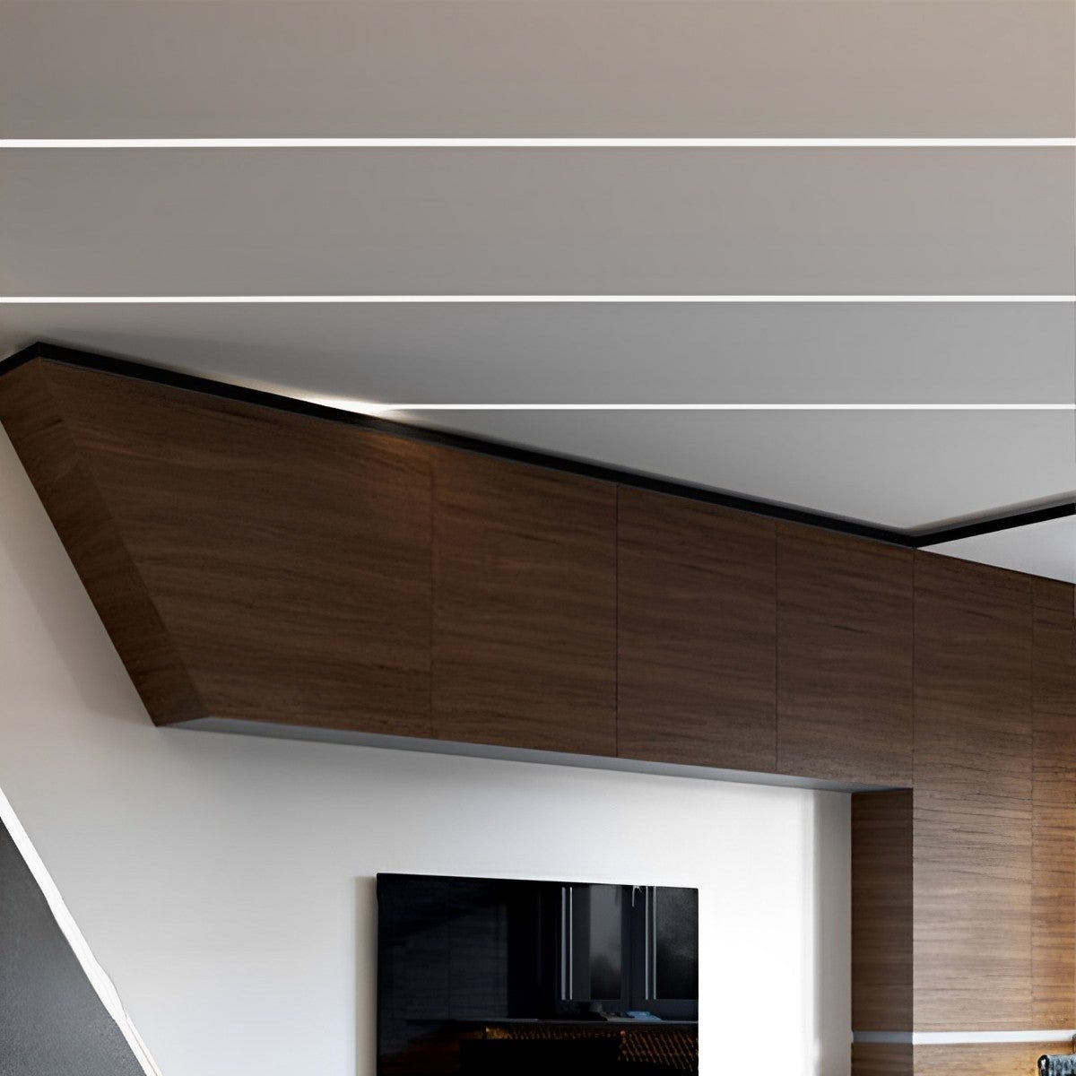 Recessed LED Flexible Linear Light Mounting Fixing Accessories - Flyachilles