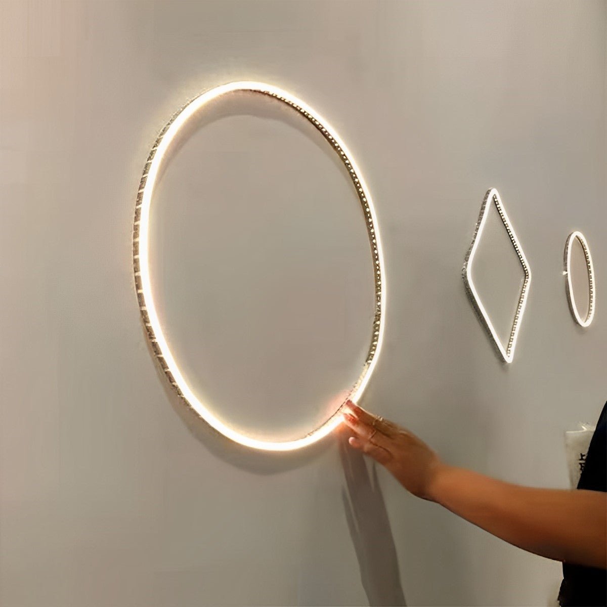 Recessed LED Flexible Linear Light Mounting Fixing Accessories - Flyachilles