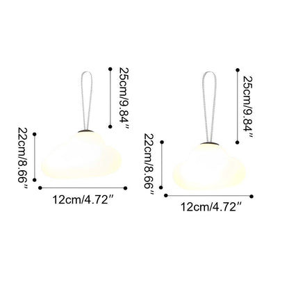 Rechargeable Outdoor Waterproof Clouds LED Hanging Lights - Flyachilles