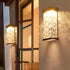 Rectangle Water Wave Waterproof Outdoor Porch LED Exterior Wall Lights - Flyachilles