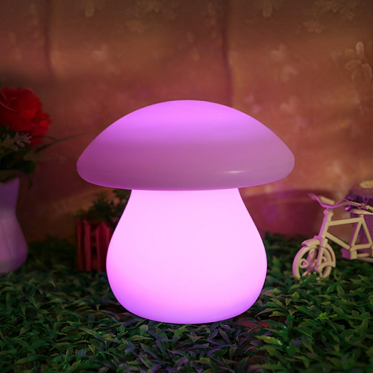 RGB Mushroom LED Table Lamp - Flyachilles
