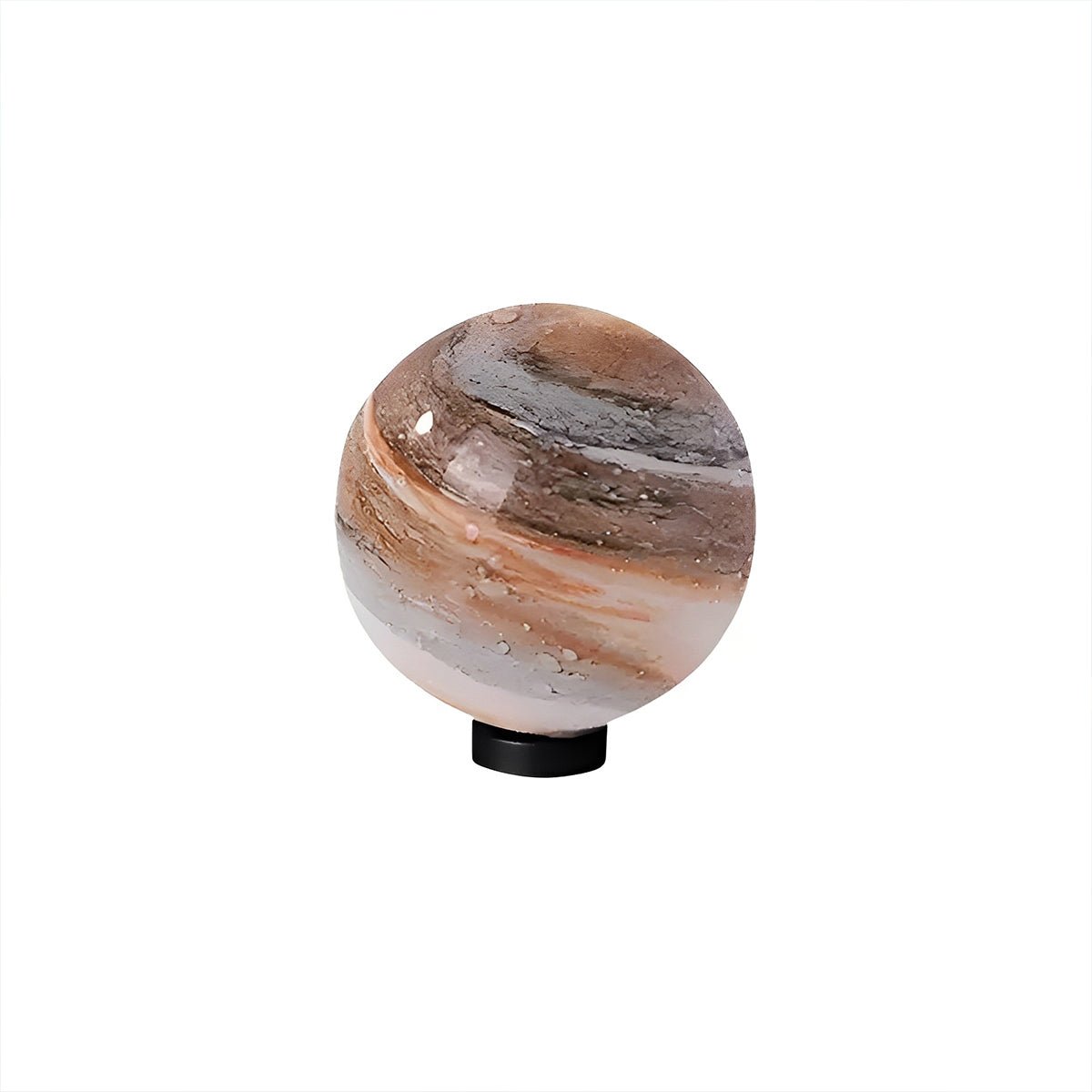 Round Glass Planets Design Waterproof Modern Outdoor Fence Post Lights Column Lighting - Flyachilles