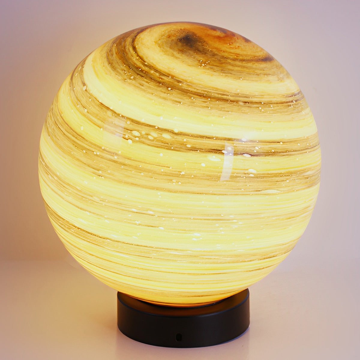 Round Glass Planets Design Waterproof Modern Outdoor Fence Post Lights Column Lighting - Flyachilles